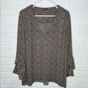 Vince Camuto Chic Leopard Print Women's Top